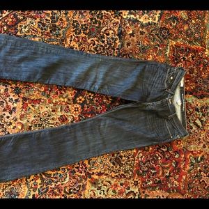 Jeans, Banana Republic, dark wash, size 12